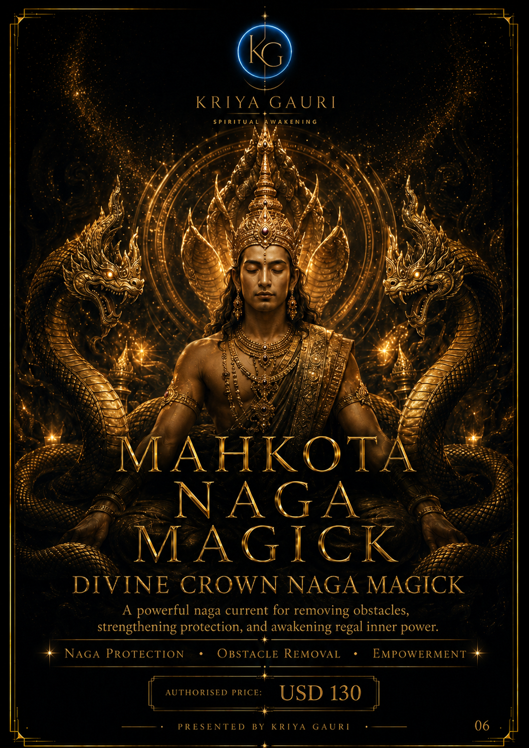 Mahkota Naga Magick — Divine Crown Naga Magick